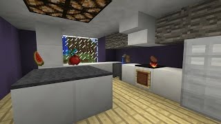КУХНЯ ХАЙ-ТЕК В MINECRAFT!
