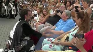Desfile de gala Moros y Cristianos Dénia 2017 - Capitanía Cristiana Filà Templaris