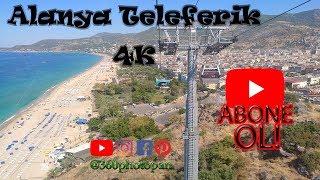 Alanya Teleferik 4K 2018 | Alanya Cable Car 4K | LG V20 #Alanya