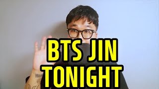 BTS JIN "TONIGHT" COVER by K-duck (KPOP COVER)
