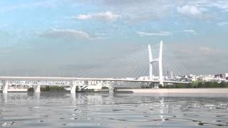 Проект четвертого моста через Обь в Новосибирске