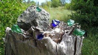Нужно отнести на экспертизу, что за камни-самоцветы: Изумруды или Сапфиры? А может Алмазы?!