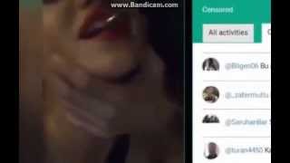 Bu Tarz Benim Yarışmacısı Soyundu Ayşenur Balcı Periscope Yayınında Soyundu