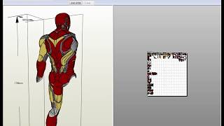 Armadura de Iron Man Mark 85 PDO Pepakura (Avengers End Game)