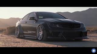 audiocityusa   Mercedes C63 Liberty Walk   Desert Demon   Ferrada Wheels F8FR6