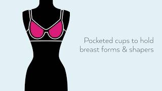 Amoena Bras - Special Design Features of Mastectomy Bras