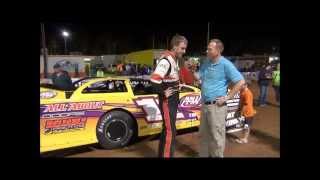 Keith Jackson Victory Lane Ernie Jones Memorial at Hagerstown