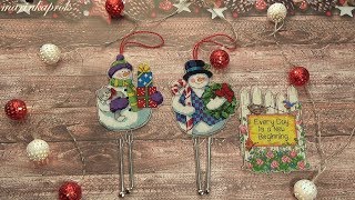 Три новогодние игрушки от Dimensions/Amishop