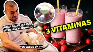 3 vitaminas para ganhar massa muscular