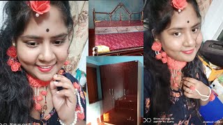 #Bengali Vlog#আমার নতুন বাড়ি চলো তোমাদের দেখিয়ে আনি\আমার দোধি মঙ্গল এর জুয়েলারি দেখে নাও|