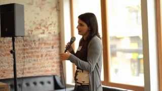 Lesley Fox at Vancouver's Animal Advocacy Camp 2012