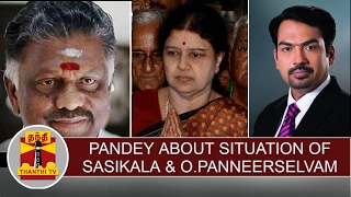 Rangaraj Pandey about situation of Sasikala & O.Panneerselvam | Thanthi TV