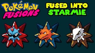 Pokemon Fusions - Fused into STARMIE #121