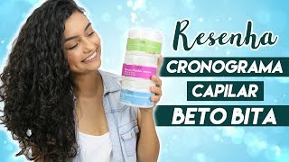 Resenha: MÁSCARAS CRONOGRAMA- BETO BITA [low/no poo - vegan] | Morena Raiz