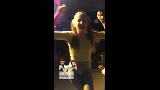 Beautiful Girl in Blue Lycra Tights Part 4.