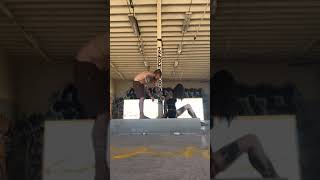 upside down hashira in the desert with fred rx and rocky emerson