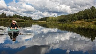 по Западной Двине за 5 минут, от оз.Охват до Рубы, 370 км