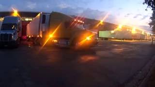 2408 Professional trucker backing to door 4