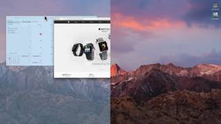 How to Split Screen on MacOS Sierra and OSX El Capitan