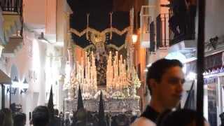 Ntra. Sra. de la Soledad por calle Cádiz - Semana Santa Conil 2014