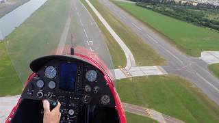 Autogyro Extreme Flying, Take off, Vertical Descent & Zoom Landing