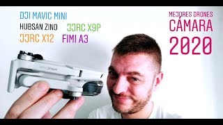 MEJORES DRONES con CAMARA DE 2020, Dji Mavic Mini, Hubsan Zino pro, JJRC X12.....