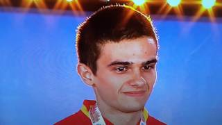 Bruno Hortelano Oro 200 m:las lágrimas del campeón