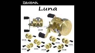Daiwa Luna 253, Daiwa Luna 300, Daiwa Millionaire cvz 203, Daiwa millionaire Bay casting special 103