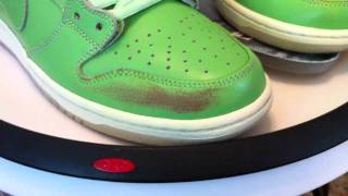 Nike Dunk High Premium SB "Statue of Liberty" seagrass - with the copper shining thru!