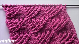 АЖУРНЫЙ узор для ПУЛОВЕРА, ТУНИКИ, КАРДИГАНА..(knit patterns)#связатьузор#узордлятуники#узордлямайки