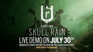 Tom Clancy's Rainbow Six Siege - Operation Skull Rain: Favela Map Revealed