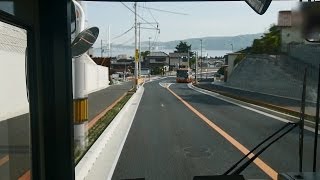 神姫バス 明石営 57系統 前面展望 学園都市駅～神戸学院大学（KAC）～明石駅