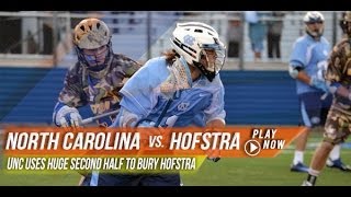 UNC vs. Hofstra | 2013 Lax.com college Highlights