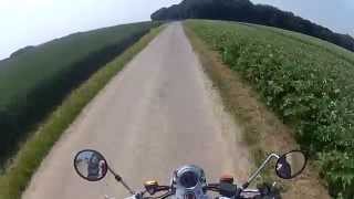 Yamaha sr 125 and suzuki gn 125 ride