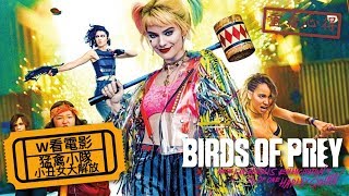 W看電影_猛禽小隊：小丑女大解放(Birds of Prey, 猛禽小隊和哈莉·奎茵, 猛禽暴隊：解瘋小丑女)_重雷心得