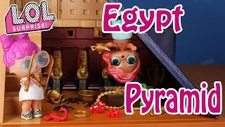 ??‍♀️ LOL Surprise Doll  Egypt Pyramid Stop Motion Video??