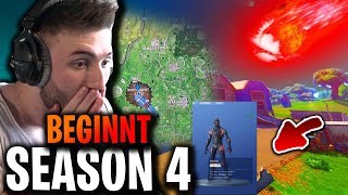 SEASON 4 BEGINNT- BATTLE PASS VERLOSUNG ? - FORTNITE BATTLE ROYALE