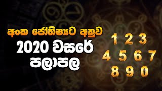 අංක ජෝතිෂ්‍යට අනුව 2020 වසර ඔබට බලපාන ආකාරය | 2020 Numerology Predictions