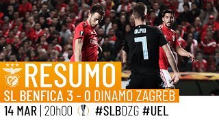HIGHLIGHTS: SL Benfica 3-0 GNK Dinamo