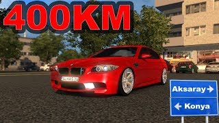 BMW M5 İLE AKSARAY KONYA ARASI 400KM HIZ YAPMAK // ETS 2 HIZ TESTİ TÜRKİYE HARİTASI ?