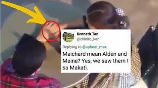 MAINE AT ALDEN, MAY NAKAKITANG MAGKASAMA SA MAKATI PERO IPANABURA NG GUARD ANG PICTURES SA CELLPHONE