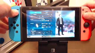 Football Manager Touch 2018 Switch Handheld test