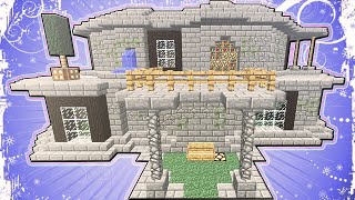 КАК ПОСТРОИТЬ ЗАМОК В MINECRAFT [ Большой и красивый ] [1]