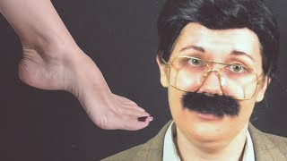 Feet Tickling Techniques with Lesslie Degeneres (don’t jerk off to this)