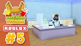 BUILDING A MANAGERS OFFICE - Roblox Fast Food Tycoon #5