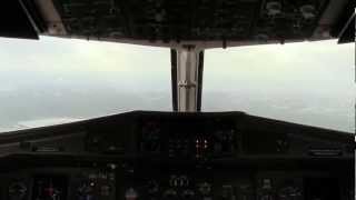 ATR42 Cockpit - Landing In Reynosa,Mexico.