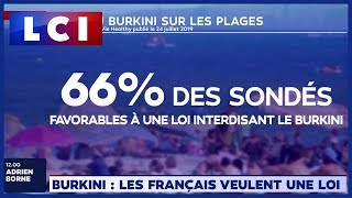 Burkini : les français veulent une loi