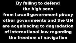 Freedom Flotilla under attack in International waters