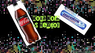 Koka Kola VS жвачка Mentos