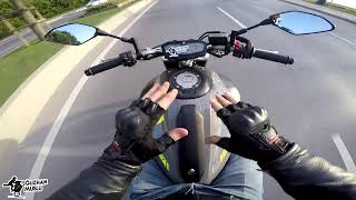 TEK TEKER'DE KOLTUK UÇTU ! MT 07 - MotoVlog#95